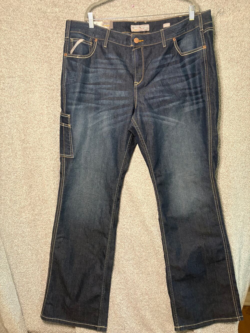 NWT Bootcut Work Jeans 22W Mid Rise Western Utility Stretch